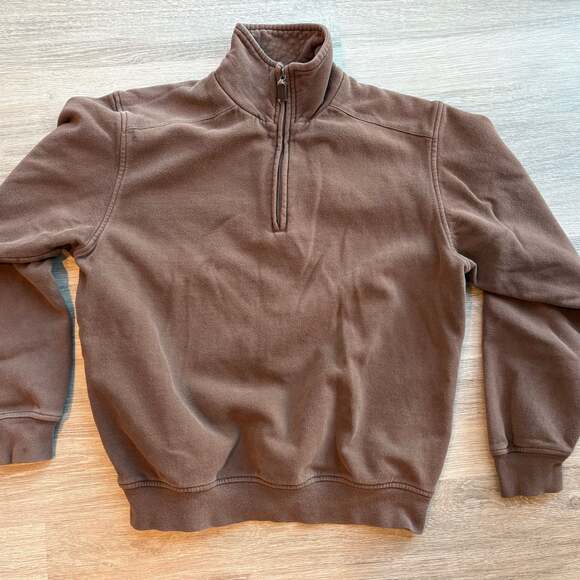 Gear For Sports Brown Full-Zip Fleece Jacket Size Small - Picture 1 of 12